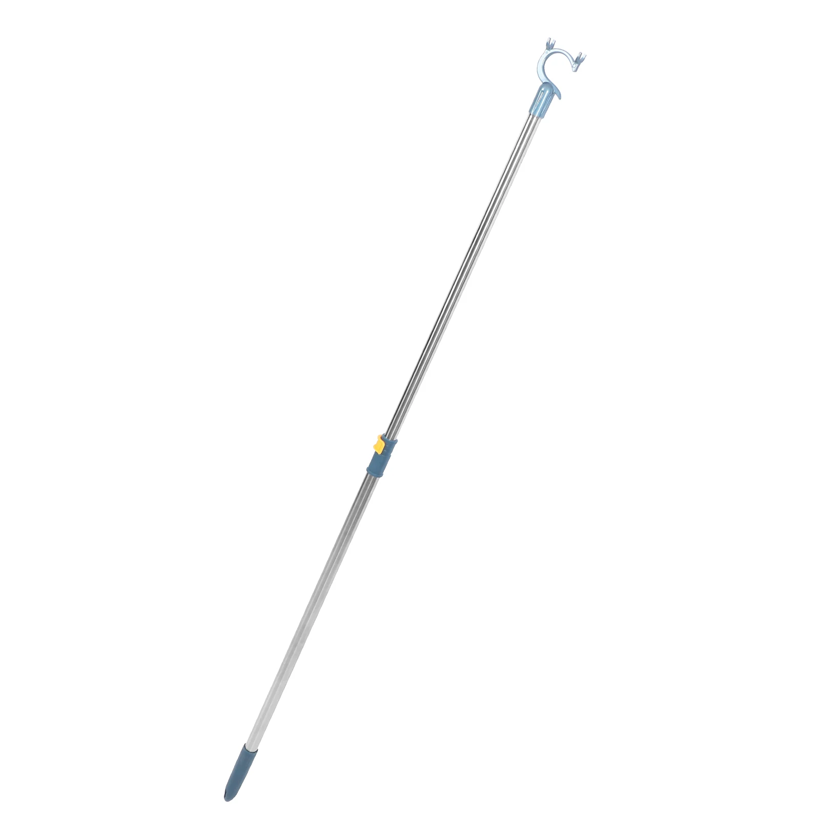 

1Pcs Adjustable Retractable Clothes Reach Pole Multifunctional Clothesline Rod Drying Rack