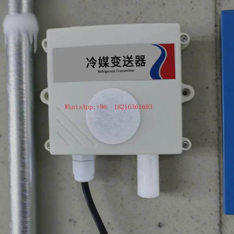 Limited Offer Wall-Mounted Optical Refrigerant Leak Detector For R32 Gas With Sound & Light Alarm RS485 ModBus RTU
