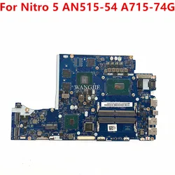 For Acer Nitro 5 AN515-54 A715-74G Laptop Motherboard EH5VF LA-H501P GTX 1050 3GB GPU 100% Fully Tested