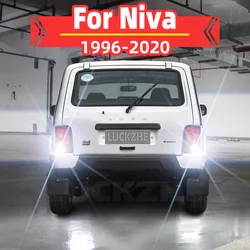 2pcs LED Reverse Light For Lada Niva 2121 2131 2123 Accessories 1996-2015 2002-2020 2014 2015 2016 2017 2018 Backup Back Up Lamp