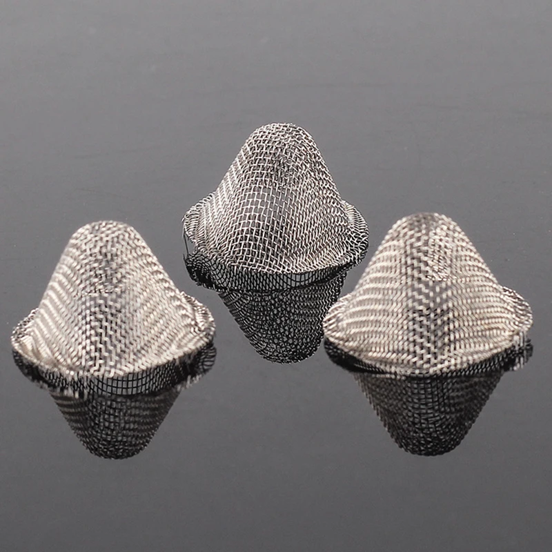 100Pcs Tobacco Smoking Pipe Metal Ball Stainless Steel Filter Screen Pipes Filter Mesh Tobacco Accessories