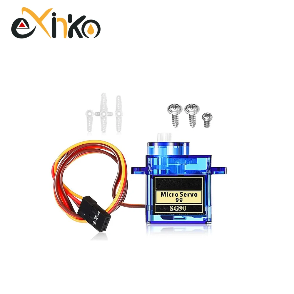 10 Stück SG90 9G Mikroservo für RC-Flugzeuge, Flugzeugmodelle mit festen Flügeln, Ferngesteuerte Flugzeuge, Spielzeug-Mini-Servomotor, 450 Helikopter – Detail 6
