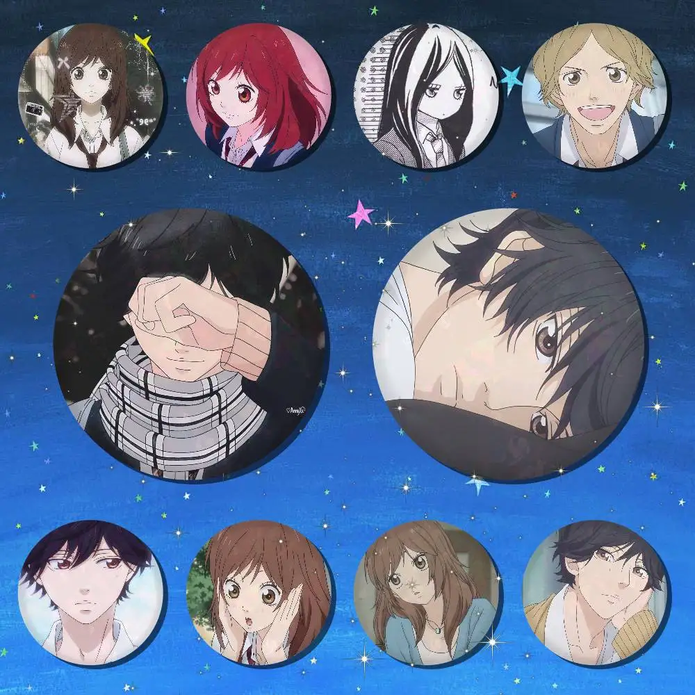 A-A-Ao H-Haru R-Ride Cute Cool Round Pin Badge Set For Anime Game Music  Fans Backpack Denim Jacket Hat Decoration