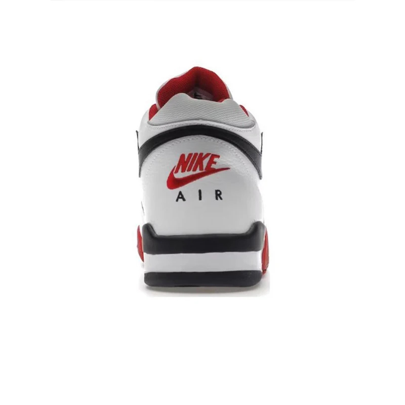 NIKE FLIGHT LEGACY High-top red and white retro basketball shoes BQ4212-100