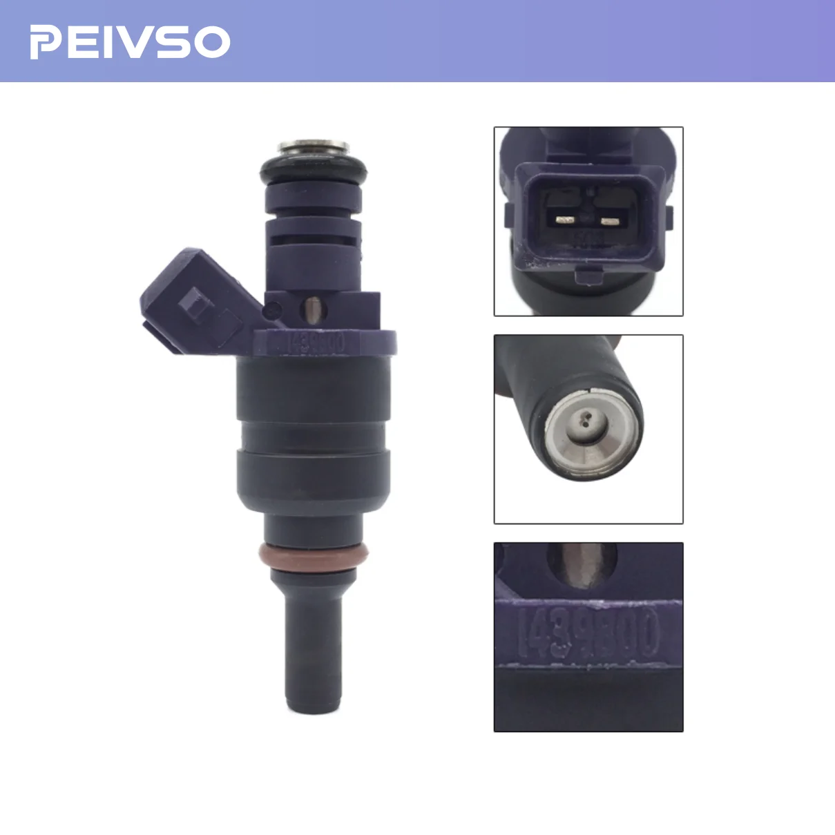 PEIVSO 6pcs 1439800 13537546244 Fuel Injector For BMW Z3 2001~2006 X5 2001~2006 530i 2001~2005 330i 2001~2005 3.0L l6