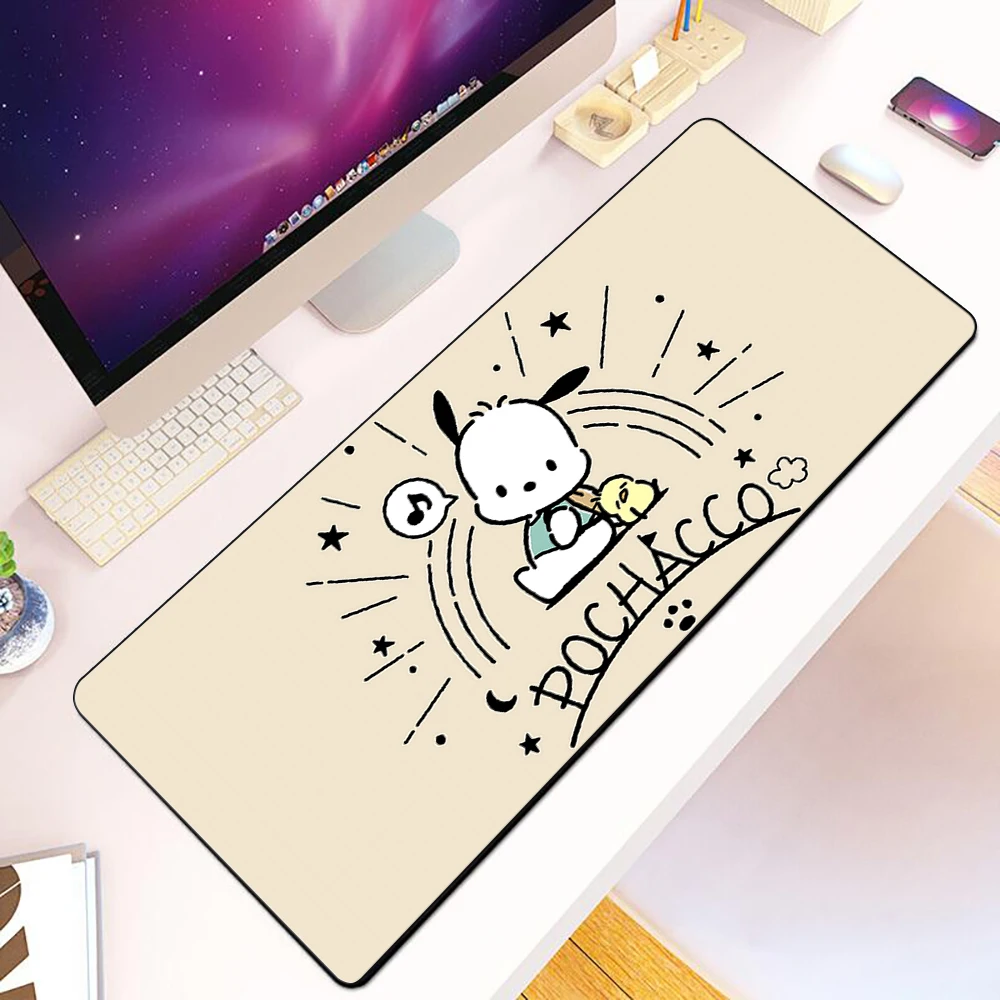 

Pochaccos Cute Hangyodons Mousepad HD Printing Computer Gamers Locking Edge Non-slip Mouse Pad XXL90x40cm Keyboard PC Desk Pad