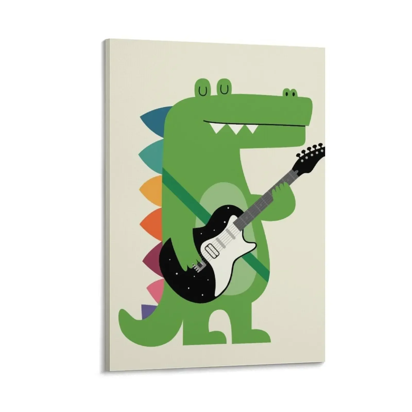 

Croco Rock Canvas Painting stickers & posters paintings wall decor room decoration accessories