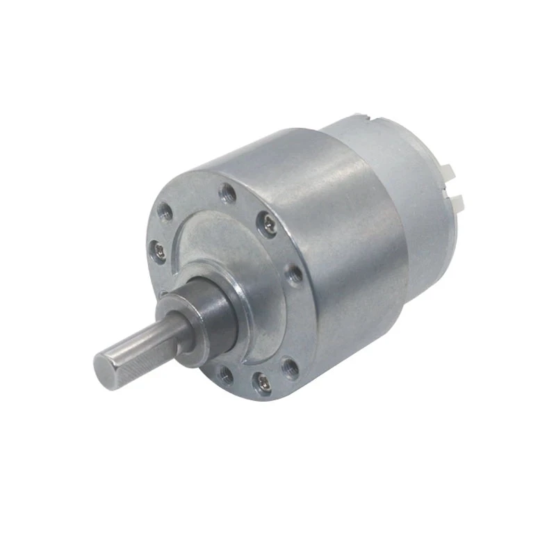 JGB37-520 Reduction Speed DC Gear Motor Electric 12V 24V Metal Gearmotor 7rpm to 960rpm PWM Forward Reverse DIY Engine