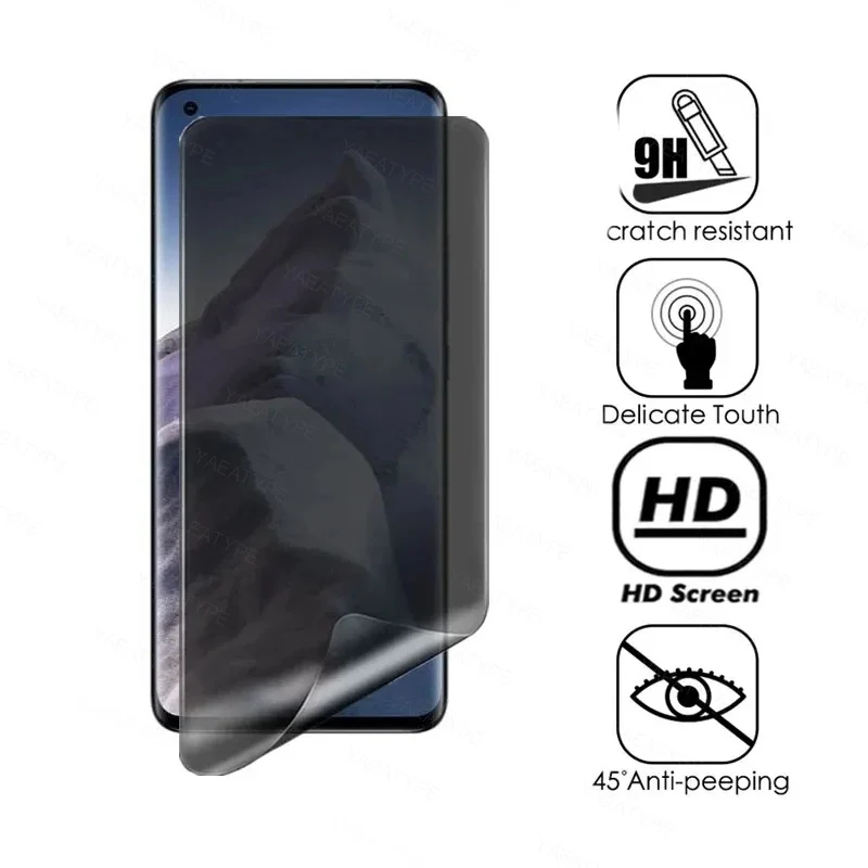 

Privacy Hydrogel Film For Huawei P40 P30 P20 Lite E 5G 4G Anit-Spy Screen Protector For Huawei P Smart 2019 2020 2021 Z