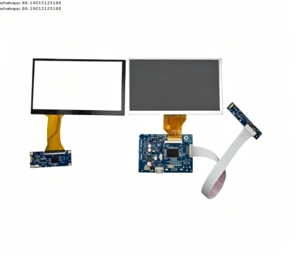 High-resolution 7-inch 800x480 capacitive touchscreen