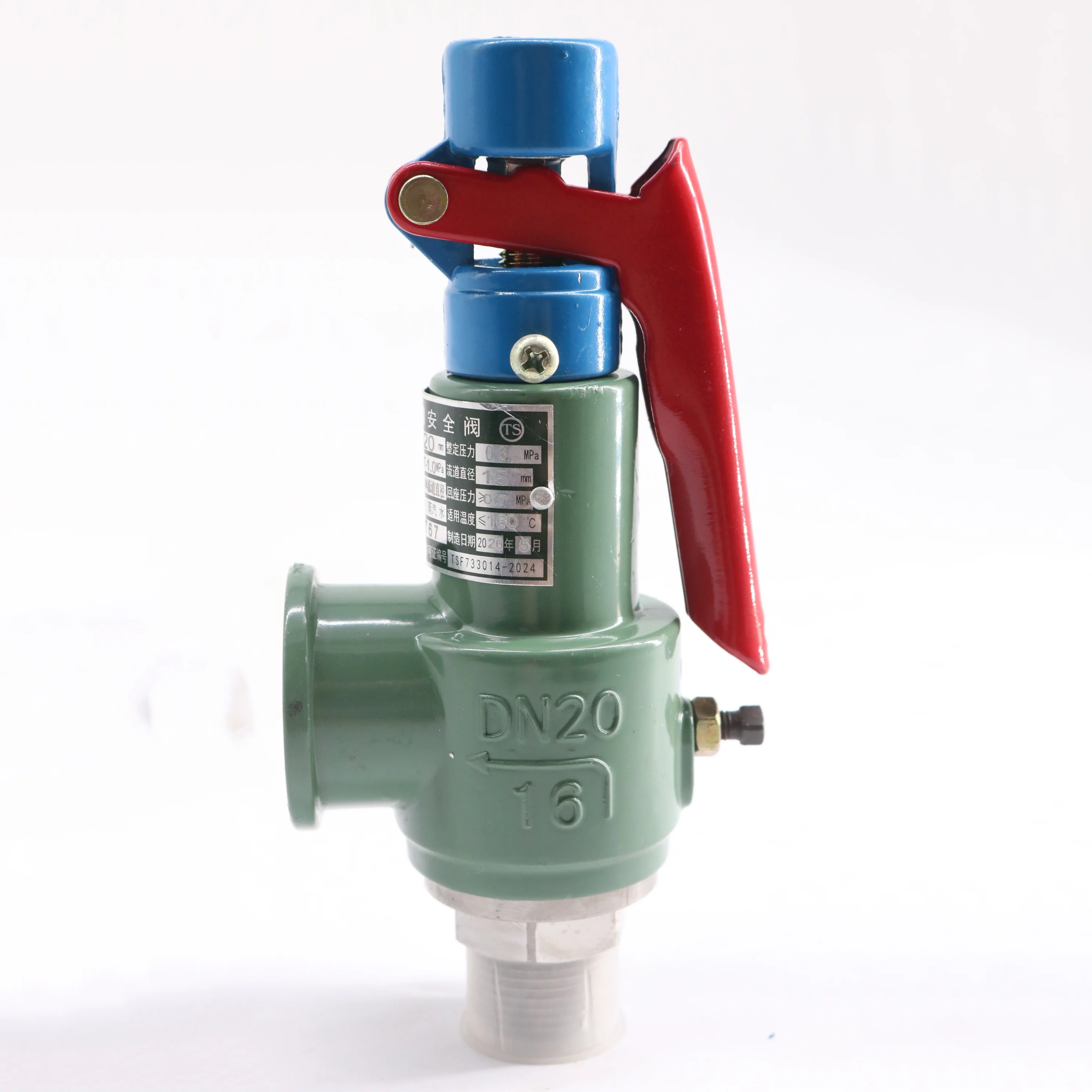 Заводская цена, высокое качество, открытые предохранительные клапаны с полным подъемом A28H-16 DN20, предохранительные клапаны, предохранительный клапан парового котла