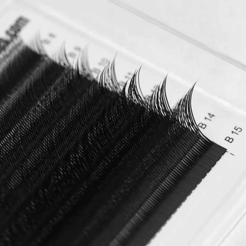 Pestañas SENSE LASHES Fox YY Shape 0,07mm J/B/C/D Curl YY pestañas y volumen brasileño suave imitación visón YY pestañas Y Cilios