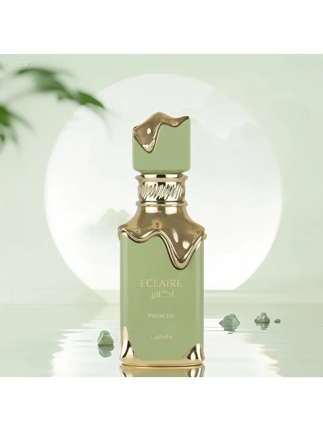 

Eclaire Pistache Lattaffai Perfumes for Men and Women Eau De Parfum, 3.4 Fl Oz, 100ml Ideal Gift Choice