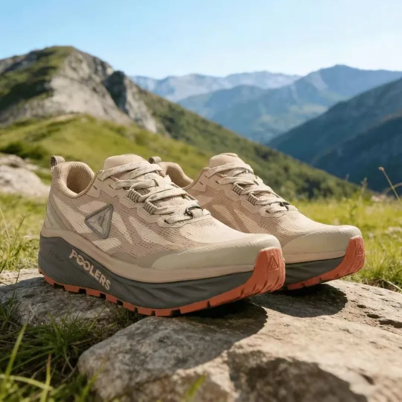 Classic Brand Comfortable Anti Slip Walking Jogging Shoe Designer Wide Footed Off-road Running Shoe Thick Soled Trecking Shoe