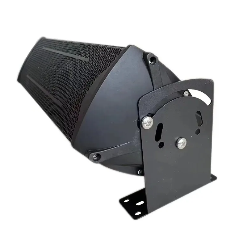 180W Dual 4.5 Inch Aluminum Waterproof Mini Column Speaker XLR Wired Stereo Outdoor Stage Audio System - view 3