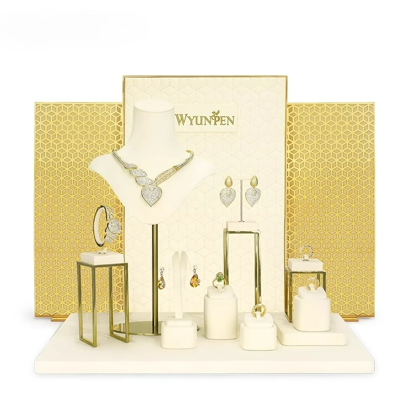 Jewelry Display Props Earrings Display Shelves Jewelry Showcases Rings Portrait Models Necklace Jewelry Shelves