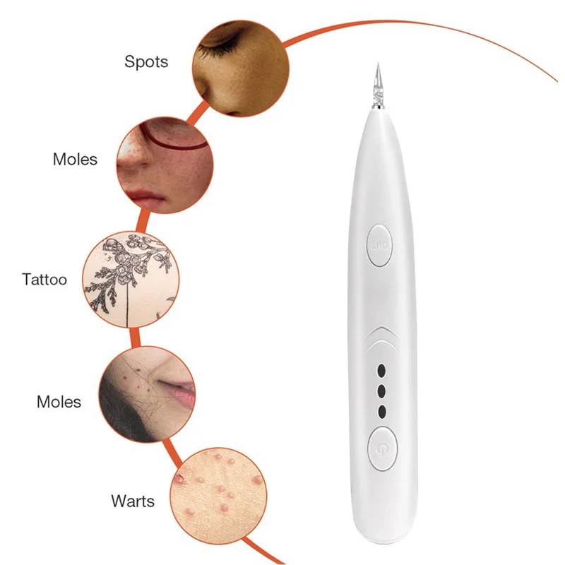 Plasma Pen Laser Pointer Papilloma Warts Mole Pimples Tattoo Removal Skin Tag Blackhead Remover Skin Care Beauty limpieza facial