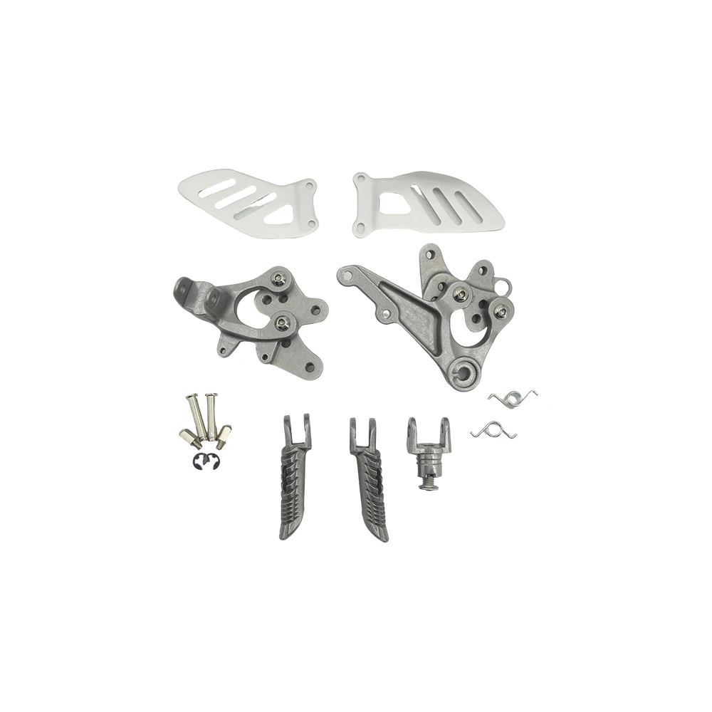 For Suzuki GSXR600 750 2011-2026 K11 Motorcycle Footrest Pegs Foot Rests Pedal Bracket Assembly Kit