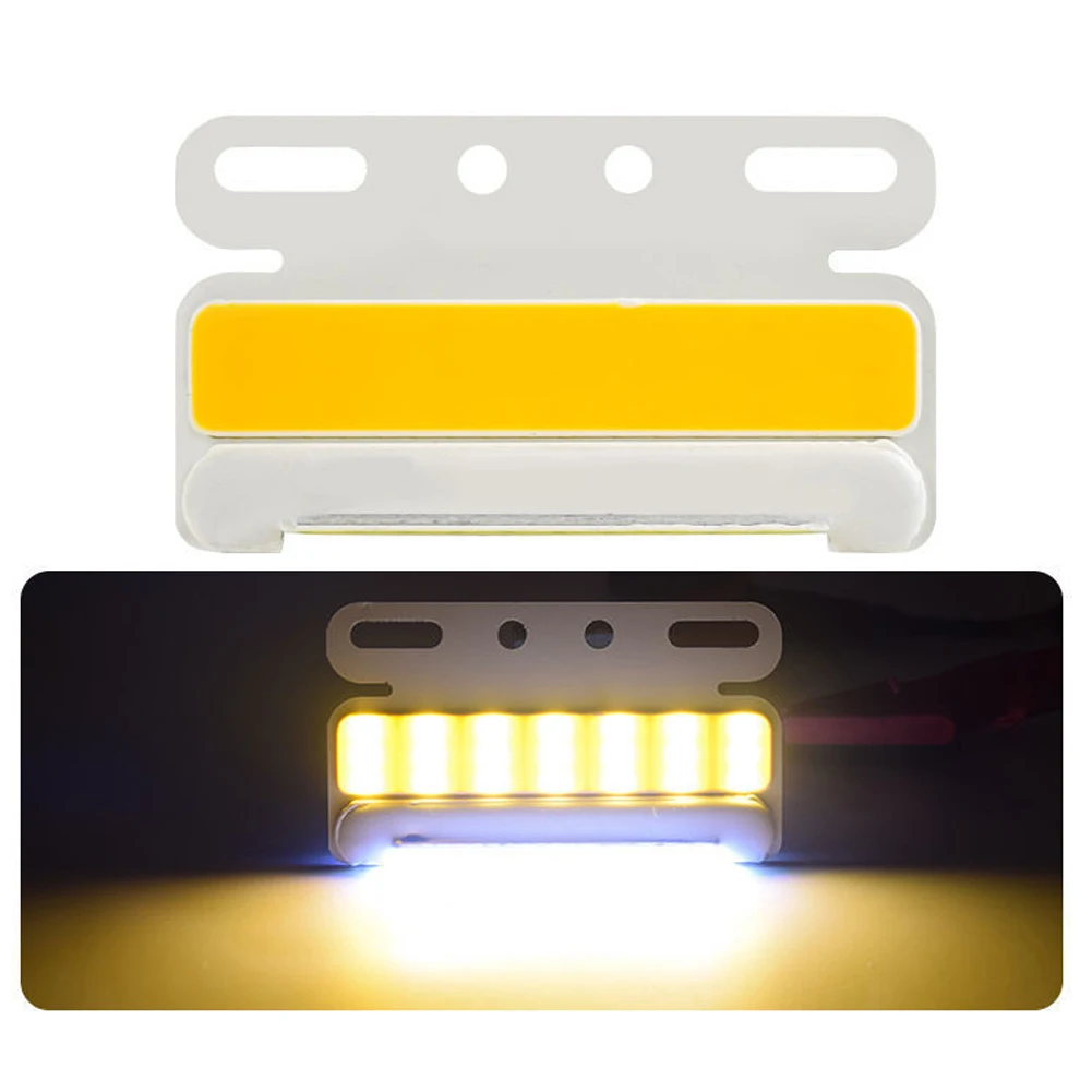 Auto Car COB Truck Sidelight 24V LED Lamp For Truck Turning Side Lights Signal Decoration Lamp DC24V Bulb For Car Lighting