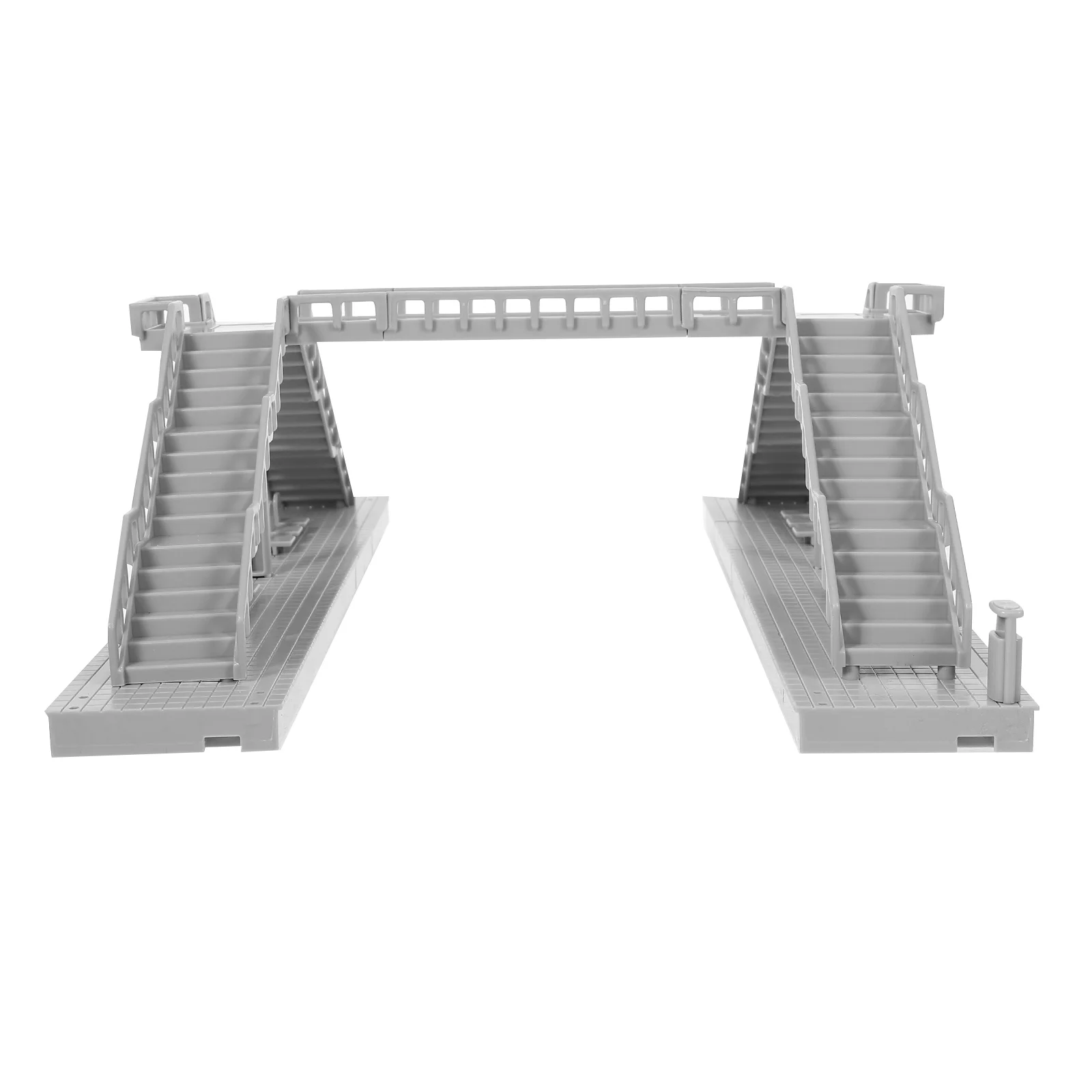 

Flyover Model Footbridge Decor Sand Table Building Thracian Track Mini for Props DIY Miniature Ornament