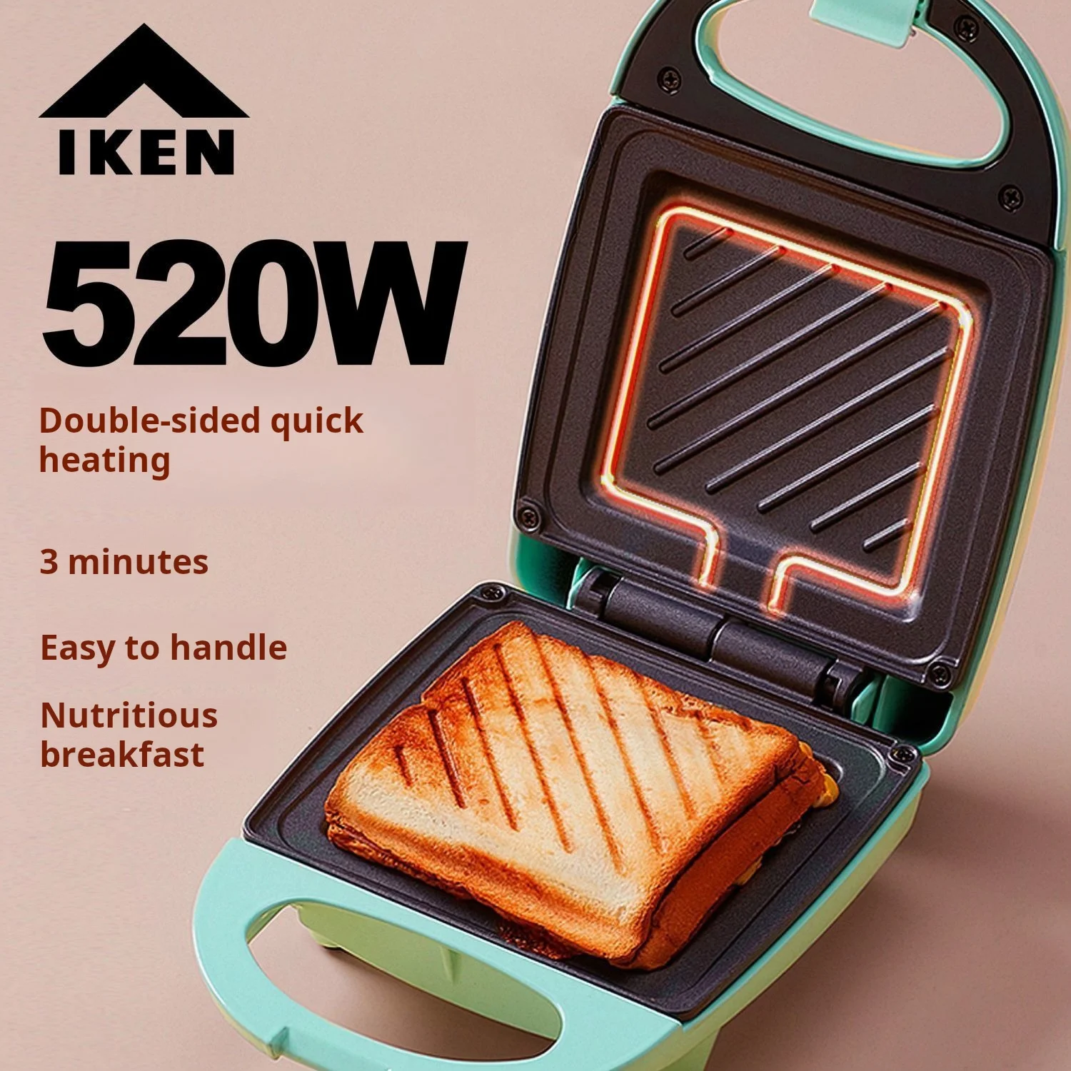 Sandwich Student Nutrition Light Food Machine Sandwich Breakfast Machine Breakfast Multifunctional Home Use