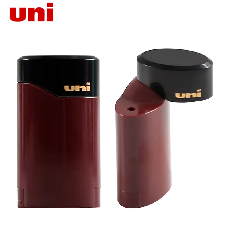 Japan UNI Rotary 2.0 Grinder Pencil Sharpener - DPS-600 with Rough Lead Refills for Sketching & Drawing，Multi-purpose sharpener