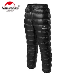 Naturehike Unisex Down Pants Outdoor Climbing Waterproof Warm Pants Camping Goose Down Trousers