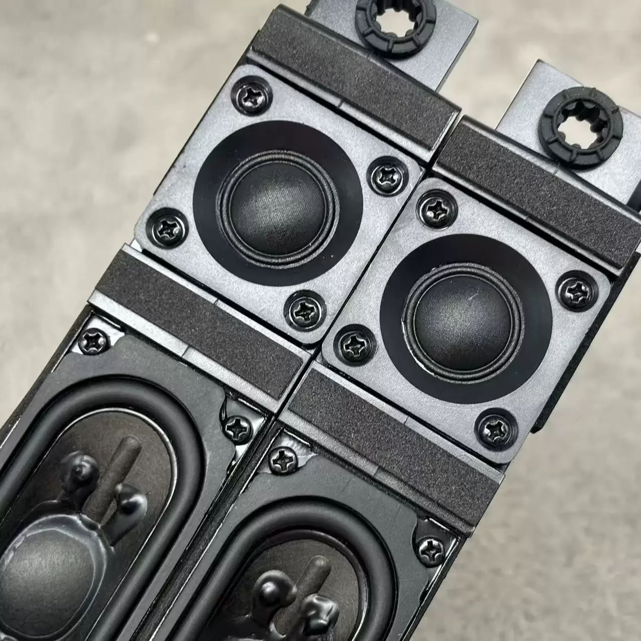GHXAMP Audiophile 2-Wege Passive Soundbar – Doppelte Tieftöner, 3-Treiber-Design für DIY-Modifikation 2 Stück – Detail 7