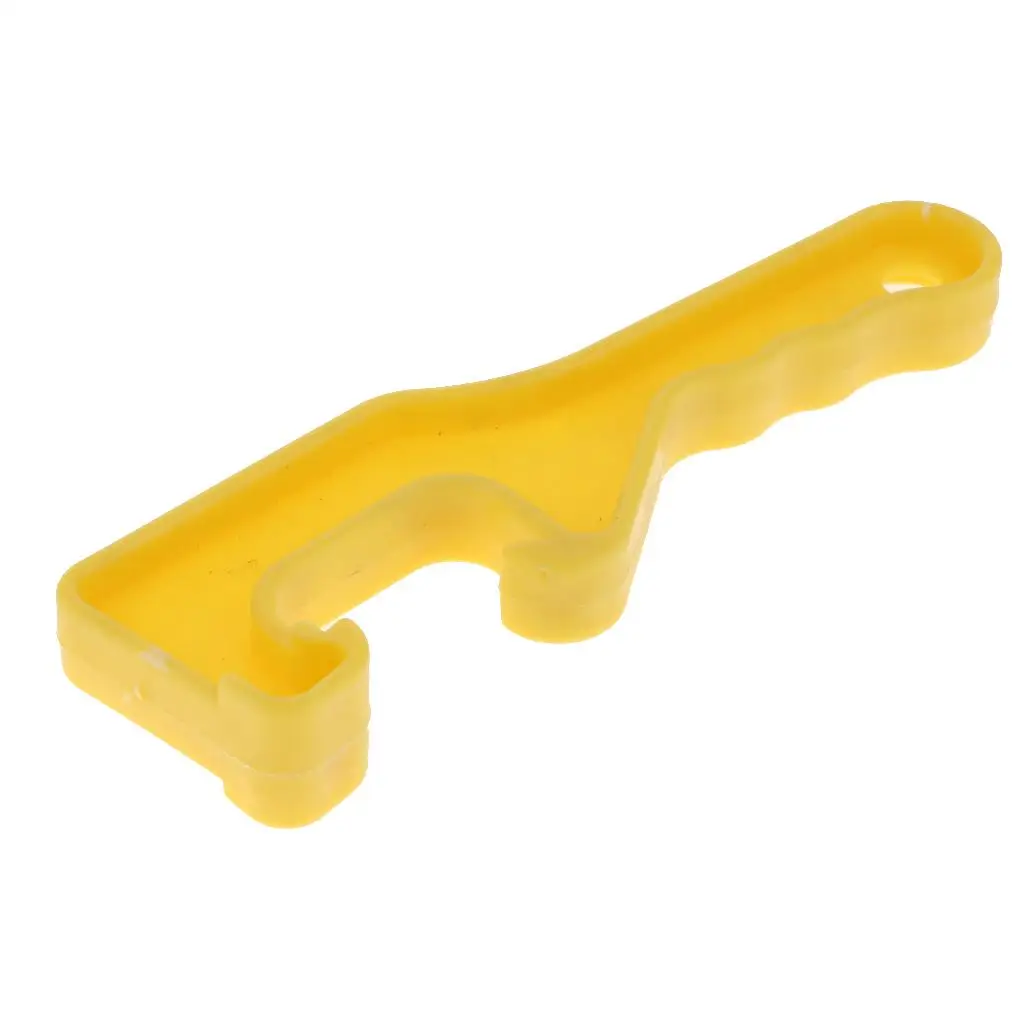 Bucket Wrench Lid Opener Oil Can Bottle Opener Opening Tool Yellow