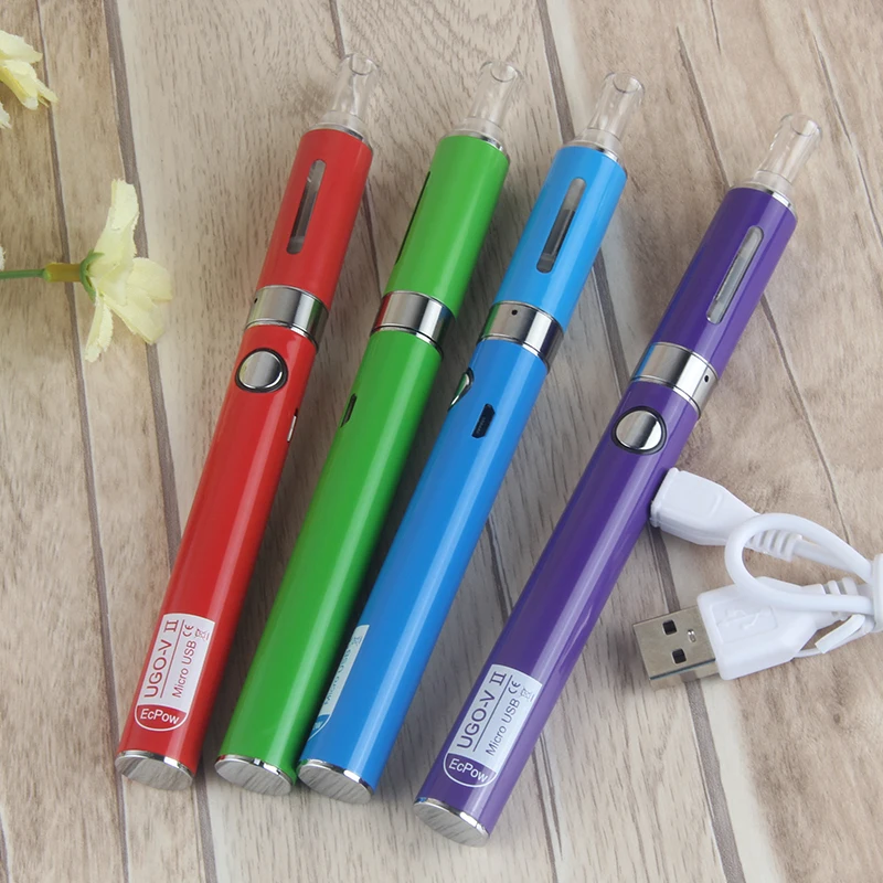 UGO-V II electronic cigarette Kit e sigara 650 900mAh UGO-V II battery 510 Thread MT3 atomizer Micro usb charger hookah pen kit