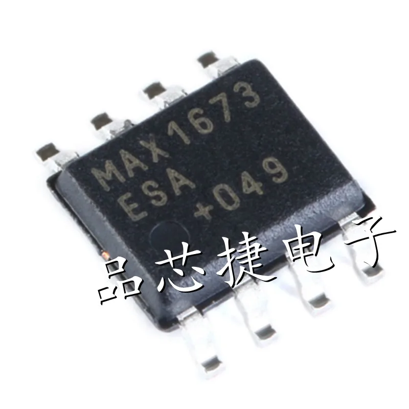 10pcs/Lot MAX1673ESA+T Marking MAX1673ESA + SOIC-8 Regulated, 125mA-Output, Charge-Pump DC-DC Inverter