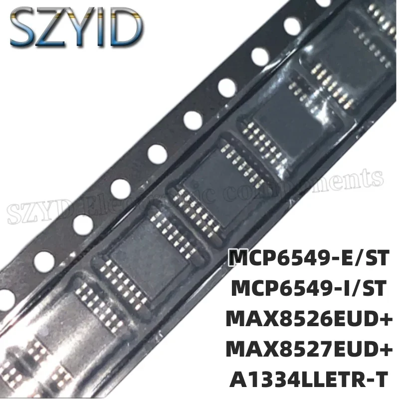 1PCS  TSSOP14-MCP6549-E/ST MCP6549-I/ST MAX8526EUD+ MAX8527EUD+ A1334LLETR-T