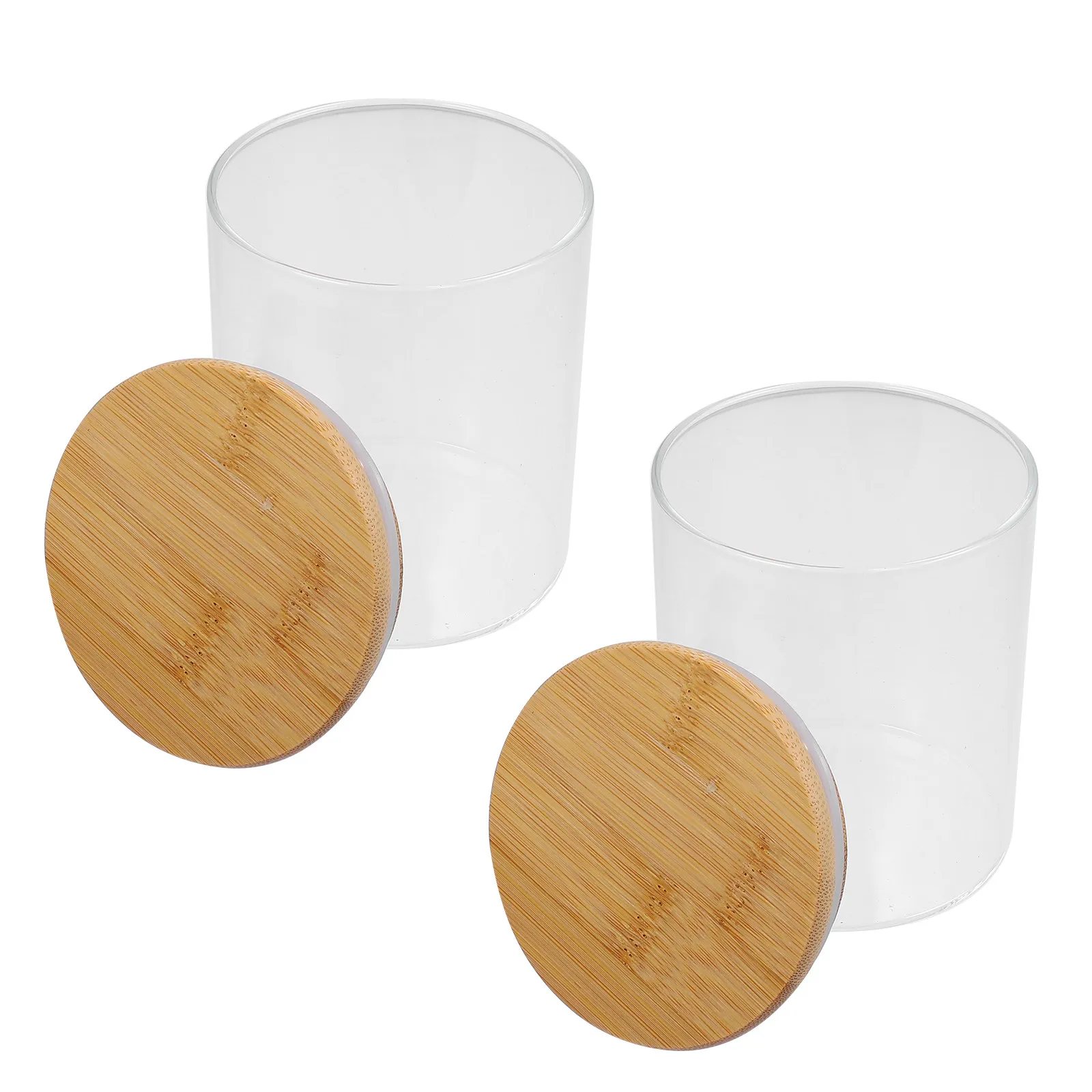 

Герметичная банка для хранения 500 мл, прозрачная стеклянная емкость для продуктов, органайзер для кухонной кладовой, герметичная банка для закусок и ингредиентов, стеклянная