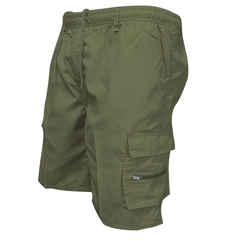 

2026 Men's Tactical Cargo Shorts Fashion Pocket Military Shorts Summer Jogging Sports Casual Male Work Hiking Short Pants