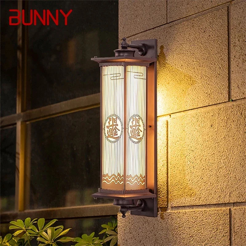 

BUNNY Contemporary LED Outdoor Wall Lamps Electric Simplicity Waterproof Balcony Hallway Courtyard Villa Gate Hotel