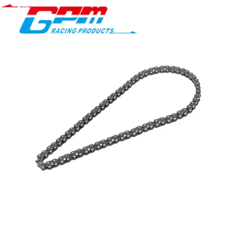 GPM MX070 40 MANGANESE chaîne en acier 70 rouleau pour LOSI 1/4 PROMOTO MX SM moto RC mise à niveau