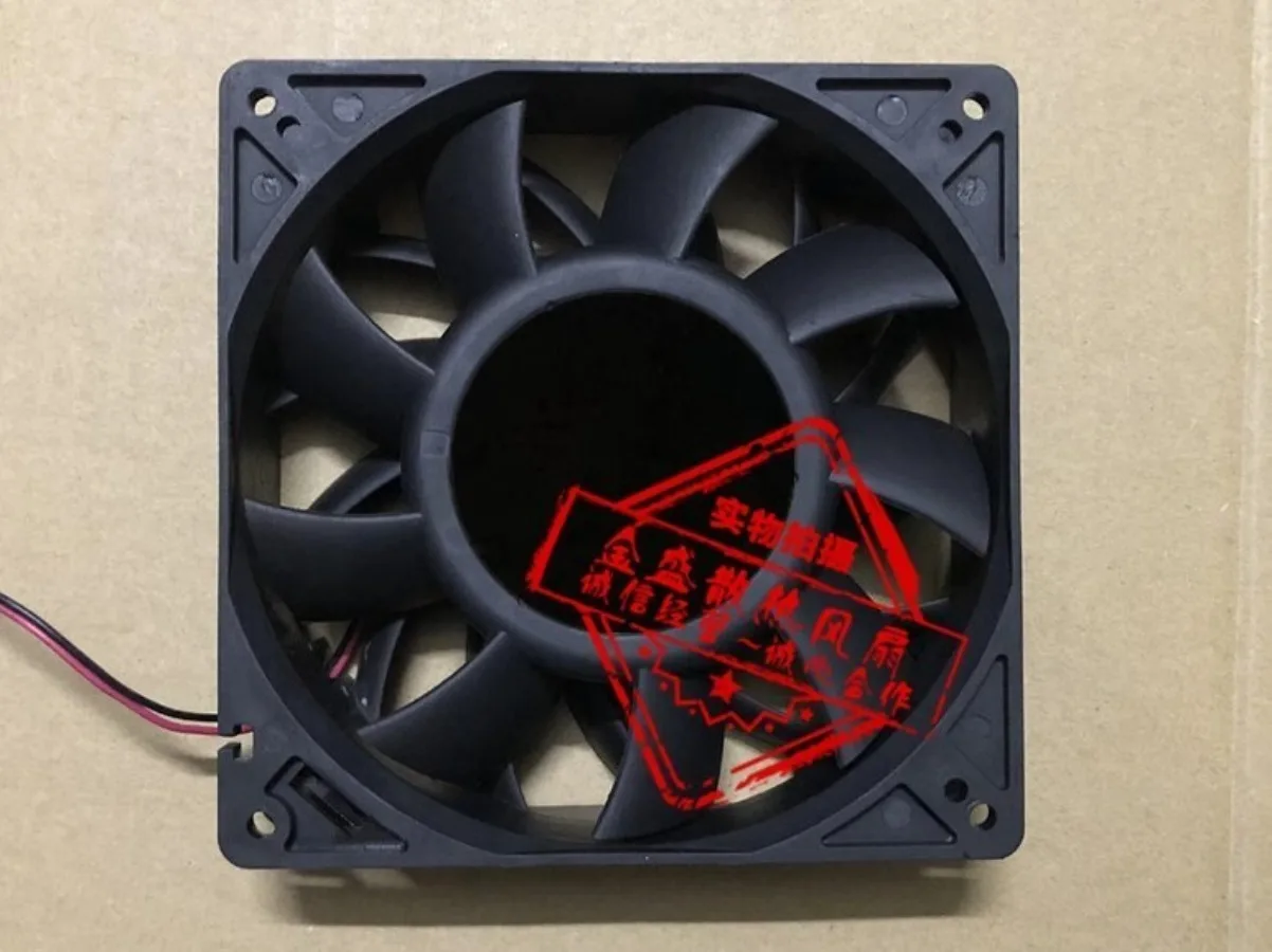 For DELTA FFB1324SHE 12738 DC24V 1.26A 12.7CM 2-wire high airflow cooling fan