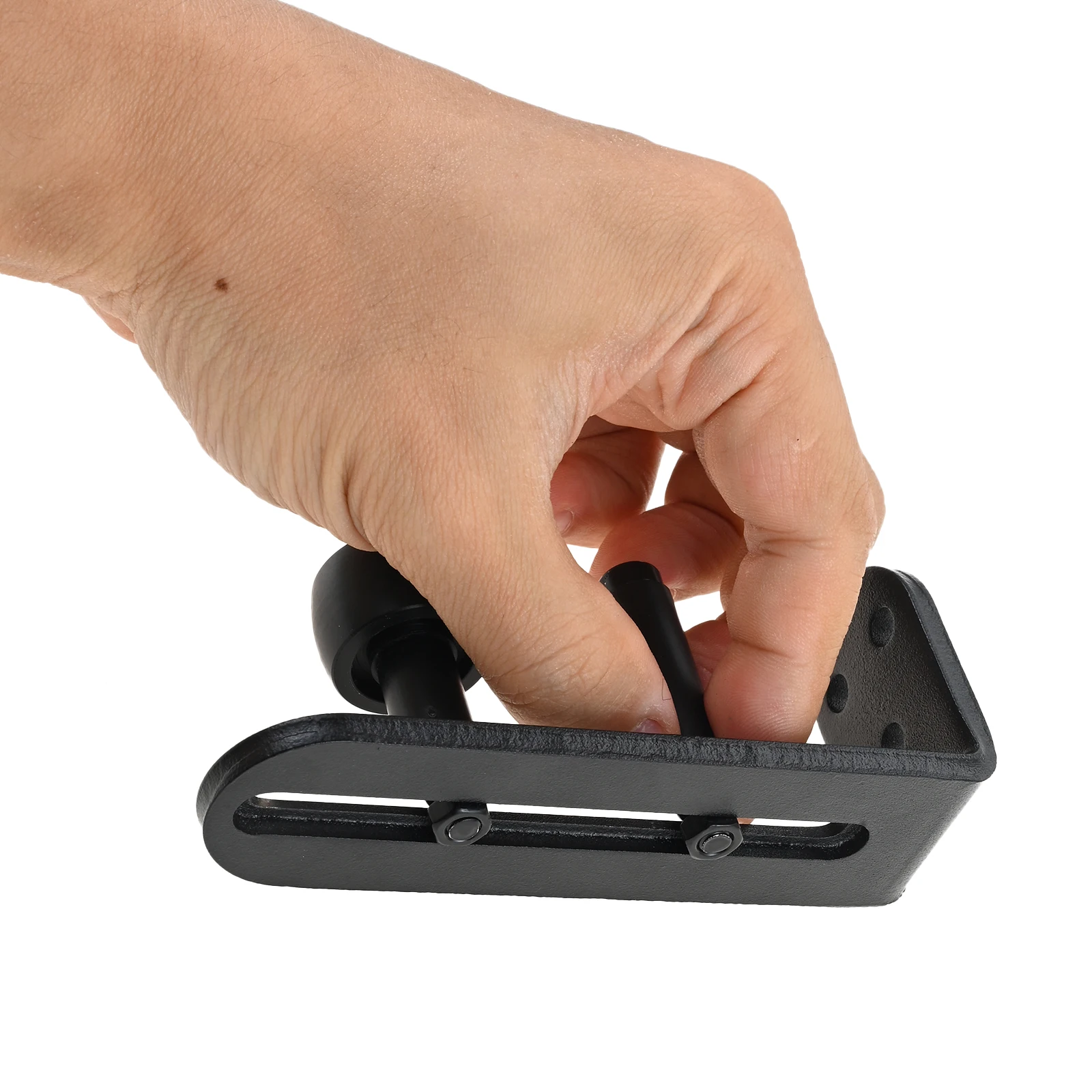 1Pc Sliding Barn Door Floor Guide Adjustable Rollers Barn Door Hardware Flush Flat Bottom Rounded Edge Design