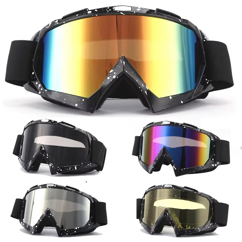 Wholesale Motocross Glasses men's Motorcycle Riding Glasses Anti-sand Motocross Goggles UV 400 Protective Gears Sun Windproof