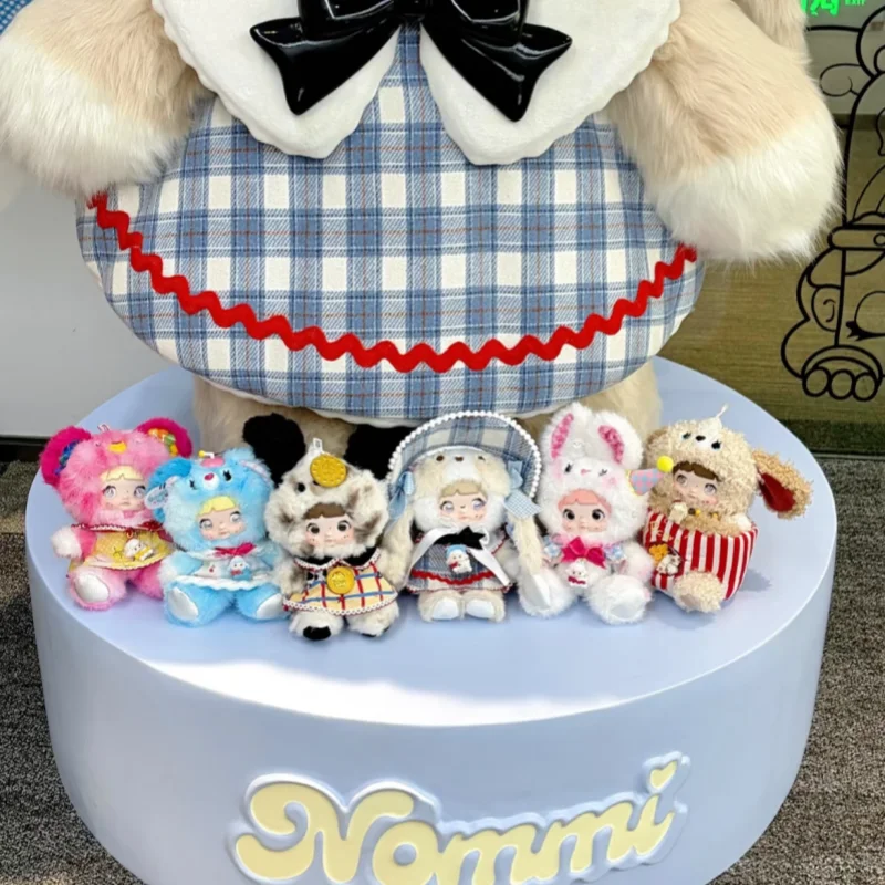 قبل البيع Toptoy Nommi حول سلسلة الطفولة الفينيل الوجه صندوق أعمى اللعب لطيف نومي تخمين حقيبة الدمى المعلقات الفتيات هدية #1