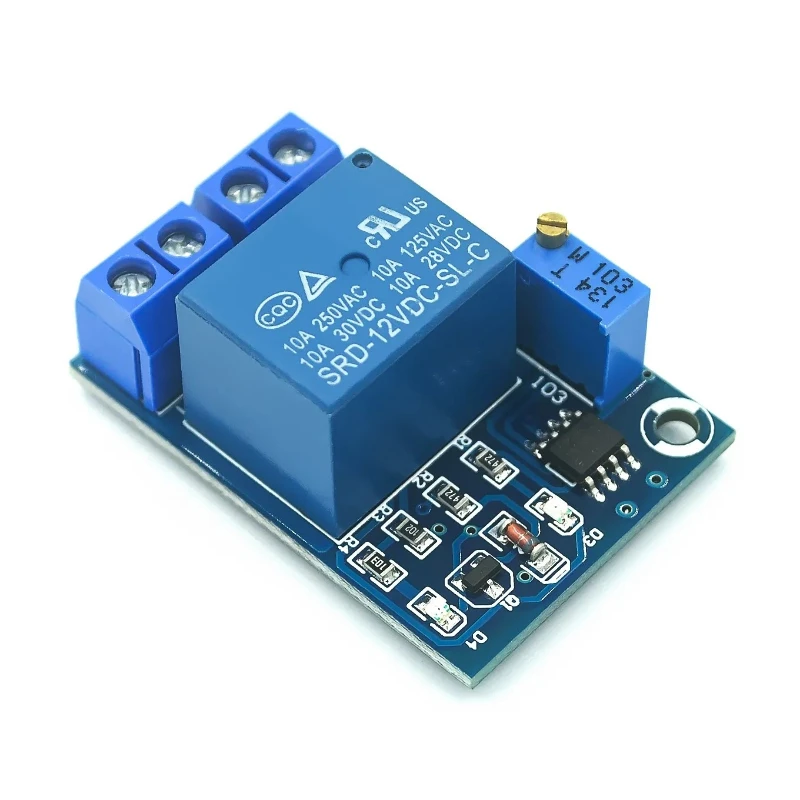 12V Battery Undervoltage Management Module Automatic Undervoltage Recovery Battery Load Power-Off Protection Switch