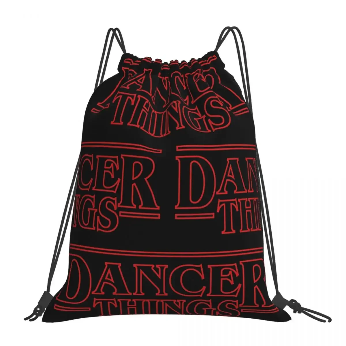 Dancer Things ของขวัญสําหรับนักเต้นและ Choreographers กระเป๋าเป้สะพายหลัง Drawstring กระเป๋า Drawstring Bundle กระเป๋ากีฬากระเป๋า BookBag