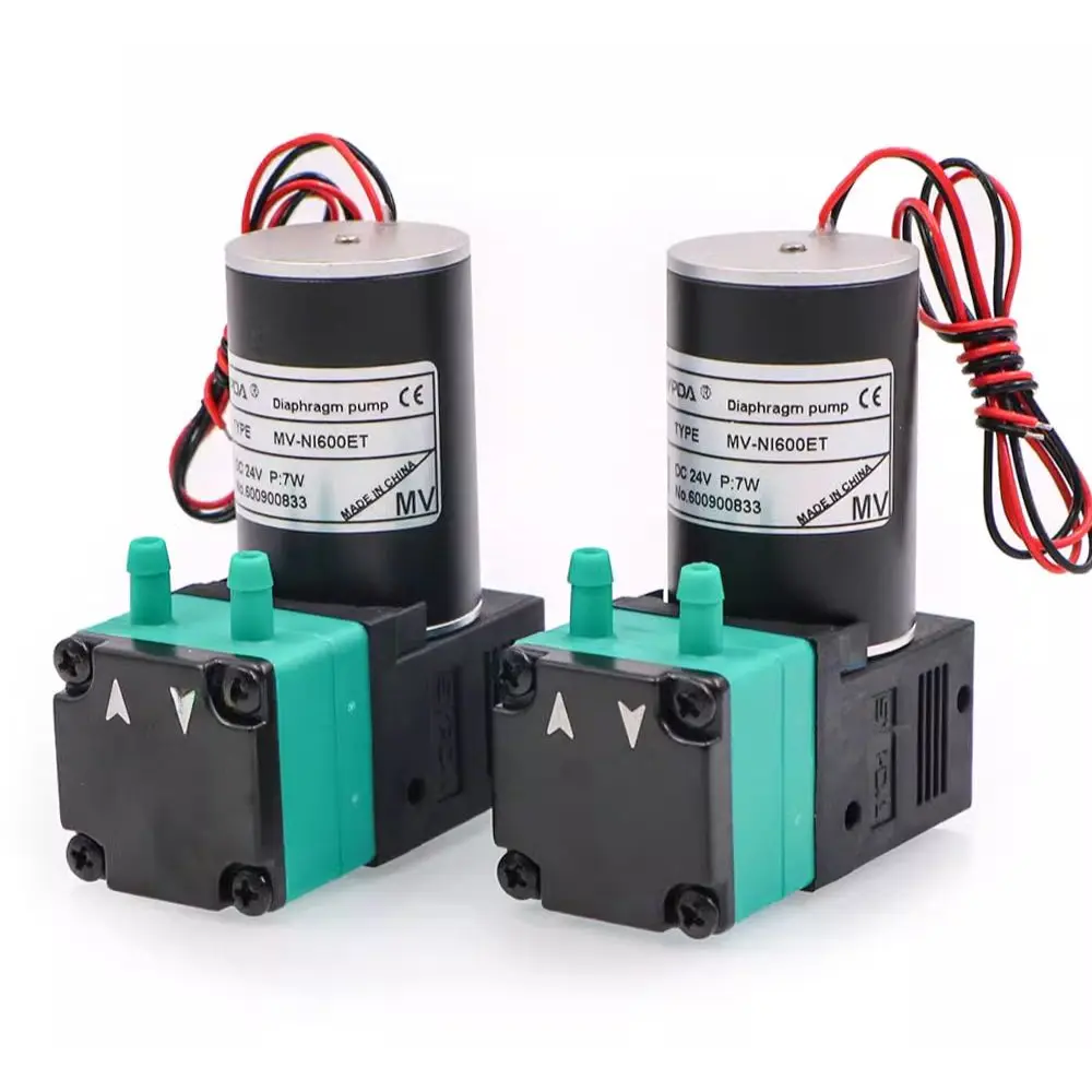 MV-NI600ET Liquid Pump | DC 24V 7W | High-Performance Pump for Ink & Fluid Transfer