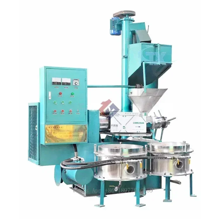 Seeds Oil Pressers Cooking Cold and Hot Oil Filter Extracting Making Machine