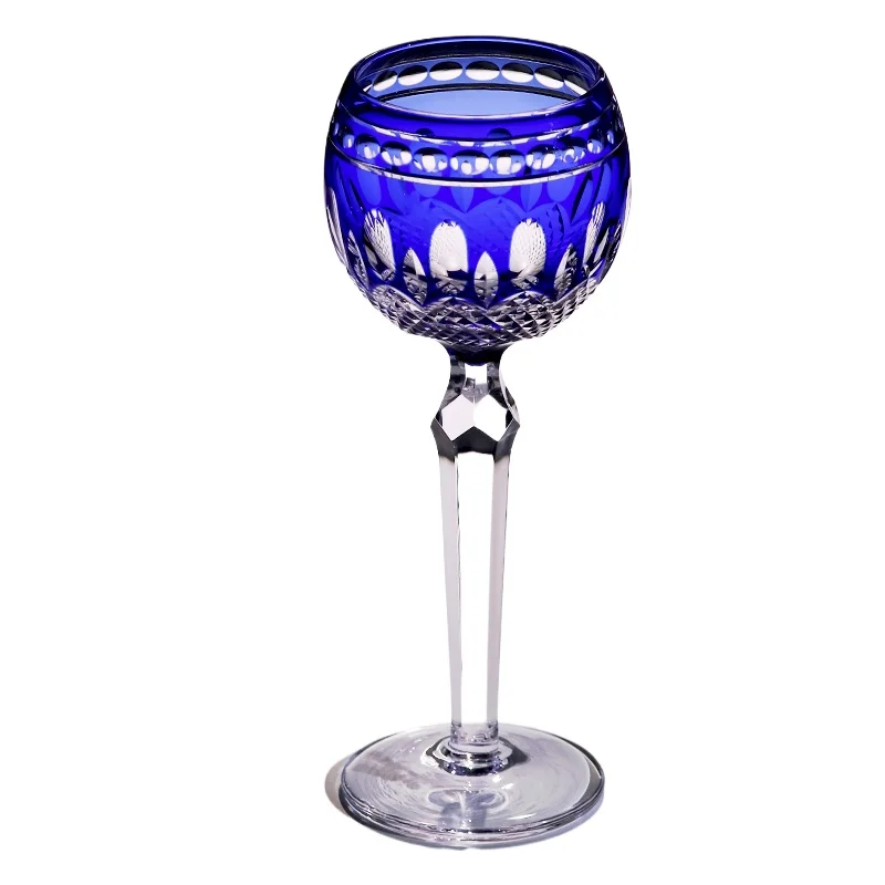 

Vintage Bohemian Hand Cut Crystal Whiskey Glass 230ml