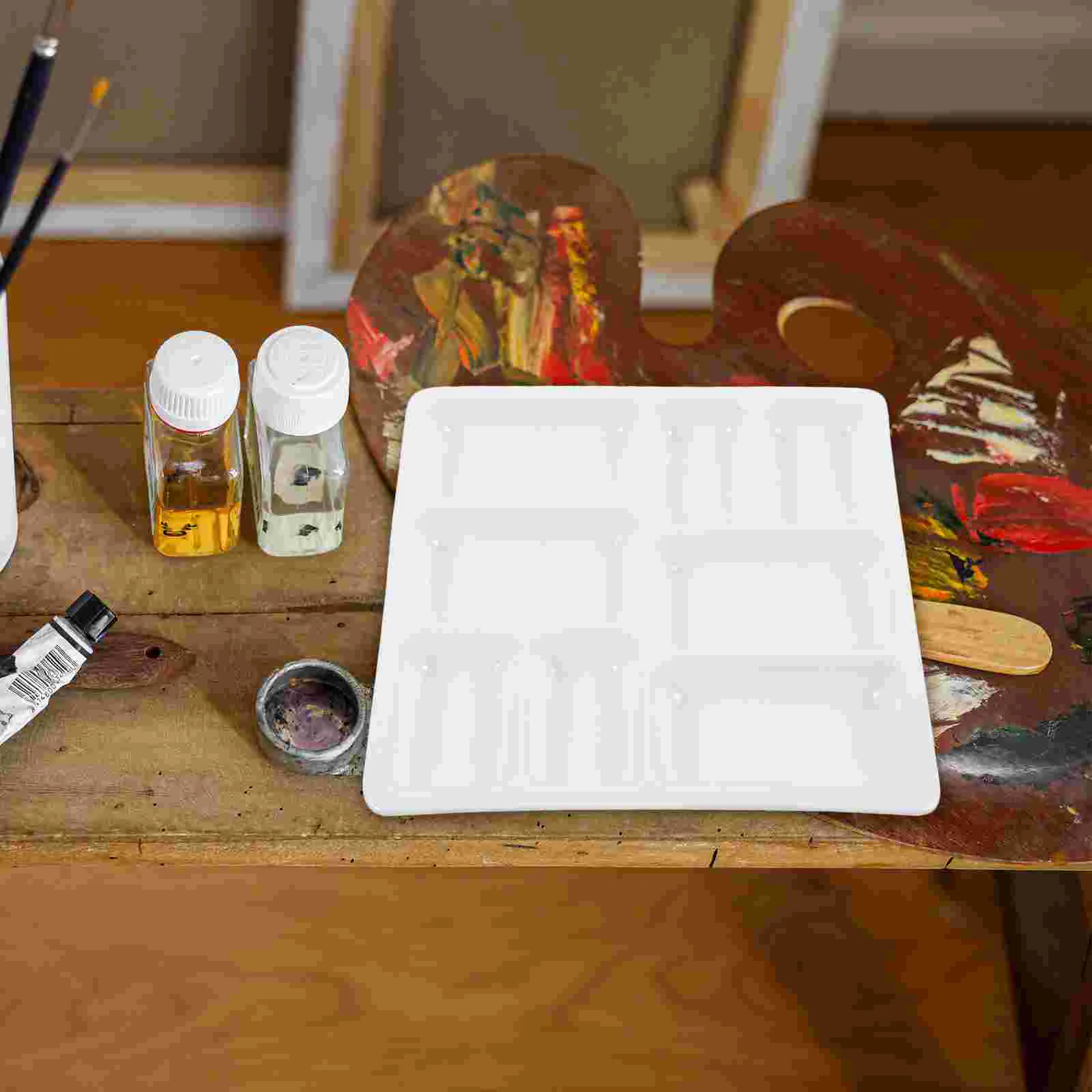 

Керамическая палитра, акварельная живопись, миксеры для художников, удобные лотки для смешивания, палитры «сделай сам», пигментные пластины, практичные