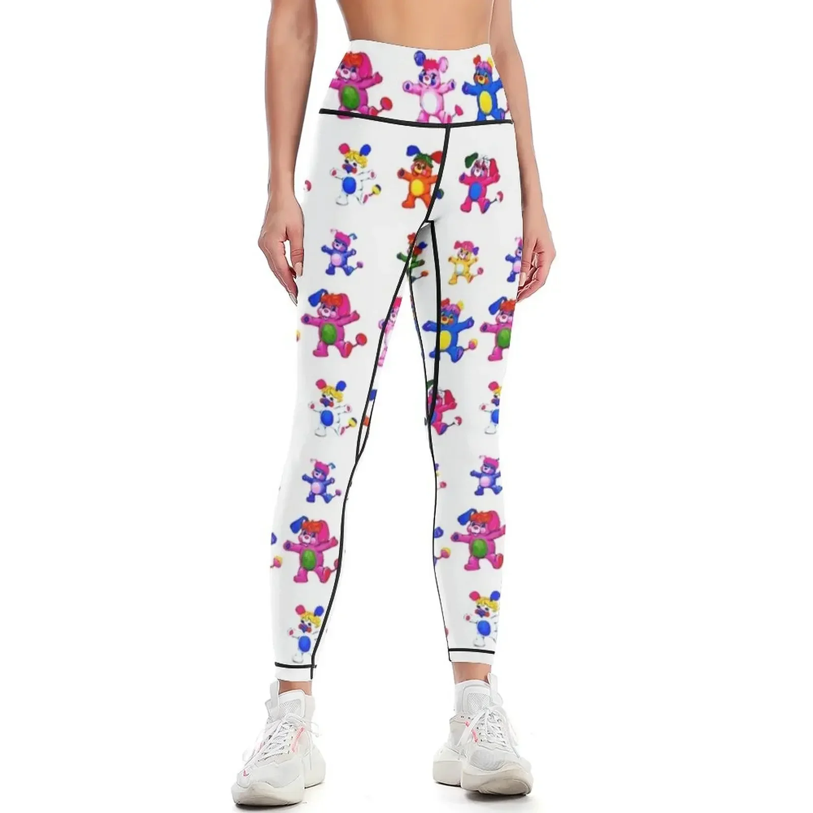 

The Popples Leggings Fitness woman push up legging sport set flared Womens Leggings