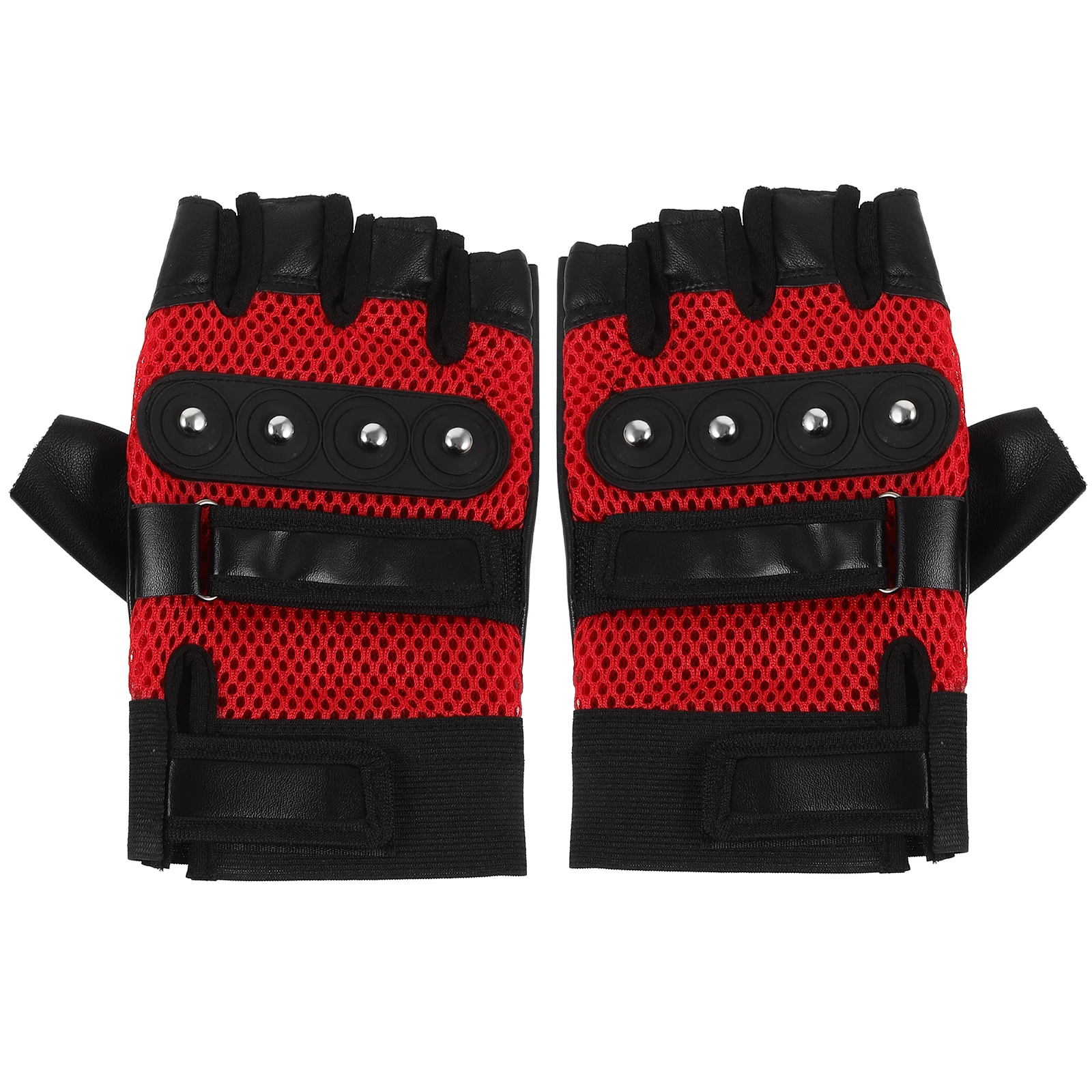 

Black Gloves Ridding Cycling Half Finger Biking for Men Bike Women Breathable Man