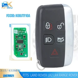 KEYECU KOBJTF10A obudowa inteligentnego pilot z kluczykiem samochodowym 315MHz/433MHz 7953 dla Land Rover LR2 LR4, zasięg Rover Evoque Sport 2012 2013 2014 2015-17