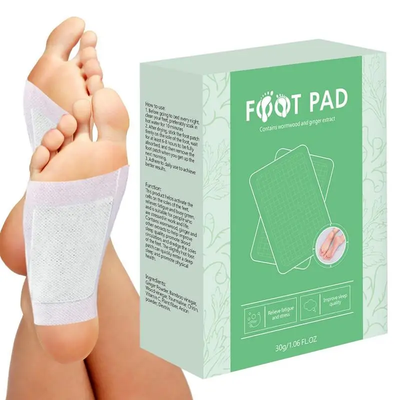 Deep Cleansing Foot Pads 40pcs Natural Wormwood Foot Pad For Foot And Body Care Deep Cleansing Foot Pad For Foot And Body